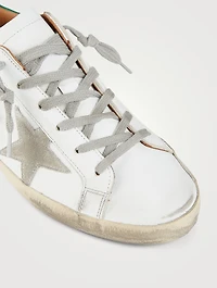 Super-Star Leather Sneakers With Suede Star