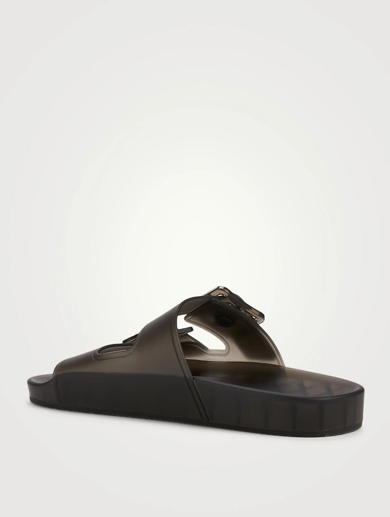 Mallorca Transparent Slide Sandals