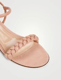 Cruz 20 Braided Leather Heeled Sandals