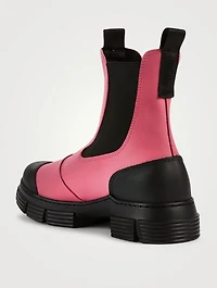 City Recycled Rubber Chelsea Boots