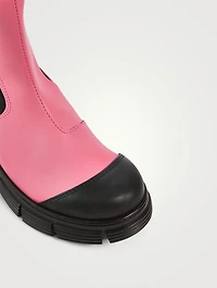 City Recycled Rubber Chelsea Boots