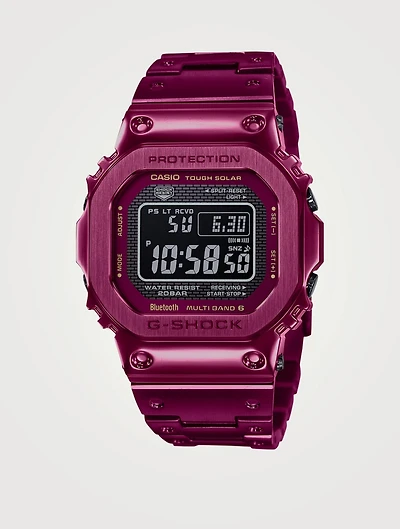 G Shock Metal Digital Bracelet Watch - Limited Edition