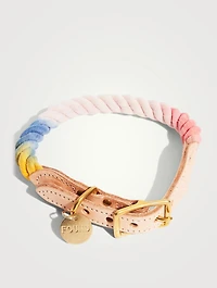 Ombre Cotton Rope Cat & Dog Collar