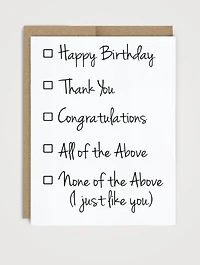 All Occasion Multiple Choice Greeting Card Box Set