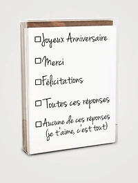 All Occasion Multiple Choice Greeting Card Box Set - French