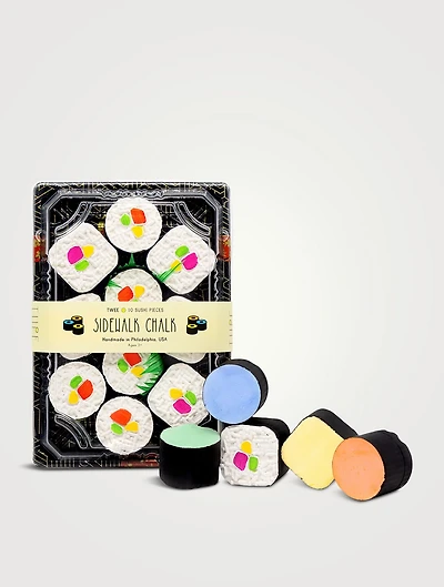 Sushi Sidewalk Chalk