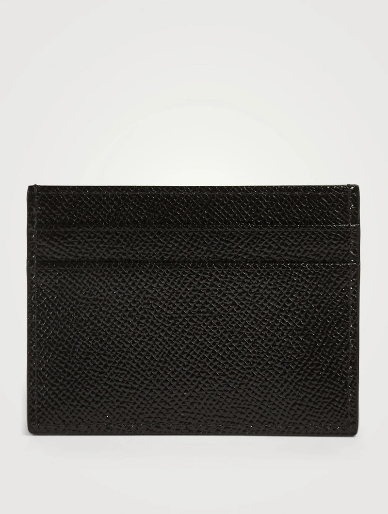 Dauphine Leather Credit Card Holder