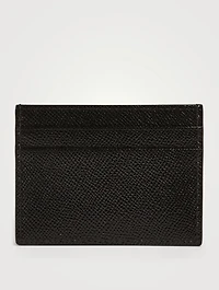 Dauphine Leather Credit Card Holder