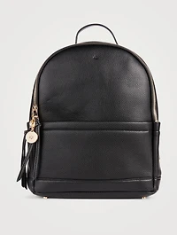 Mini Vegan Leather Backpack