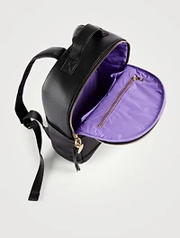 Mini Vegan Leather Backpack
