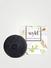 Charcoal Konjac Facial Cleansing Sponge