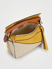 Mini Puzzle Leather Bag