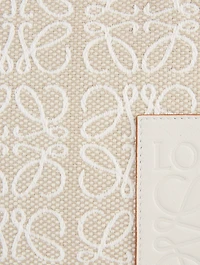 Zip Pouch In Anagram Jacquard
