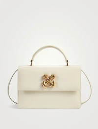 Jitney 1.4 Melted Leather Top Handle Bag