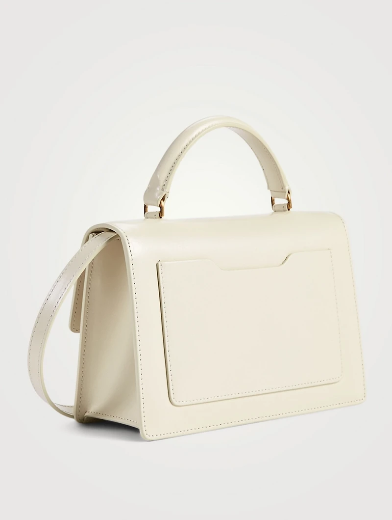 Jitney 1.4 Melted Leather Top Handle Bag