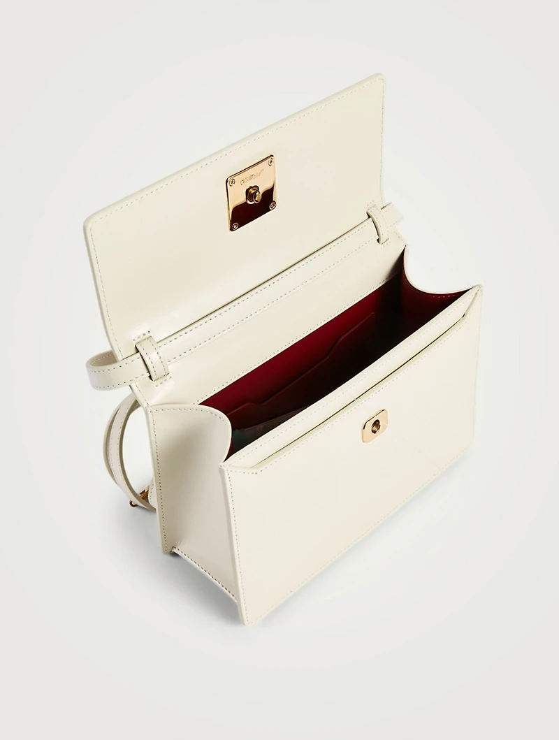 Jitney 1.4 Melted Leather Top Handle Bag