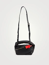 Pump Padded Leather Pouch
