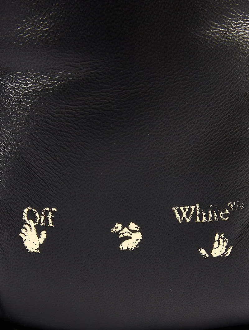 Pump Padded Leather Pouch