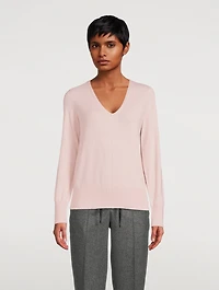 V-Neck Cashmere Sweater