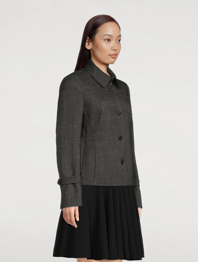 Stretch Wool Jacket