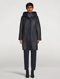 Reversible Leather And Shearling Coat