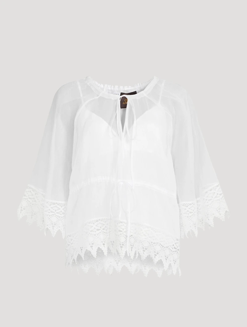 Paula's Ibiza Macrame Top