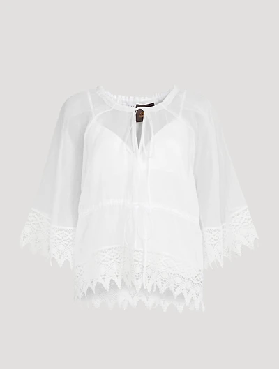 Paula's Ibiza Macrame Top