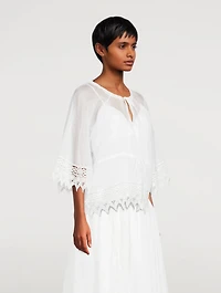Paula's Ibiza Macrame Top