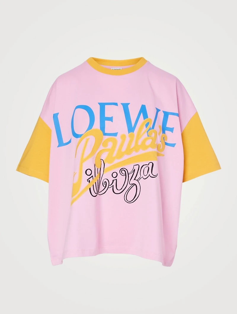 Paula's Ibiza Cotton Oversized T-Shirt