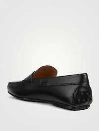 City Gommino Leather Penny Loafers