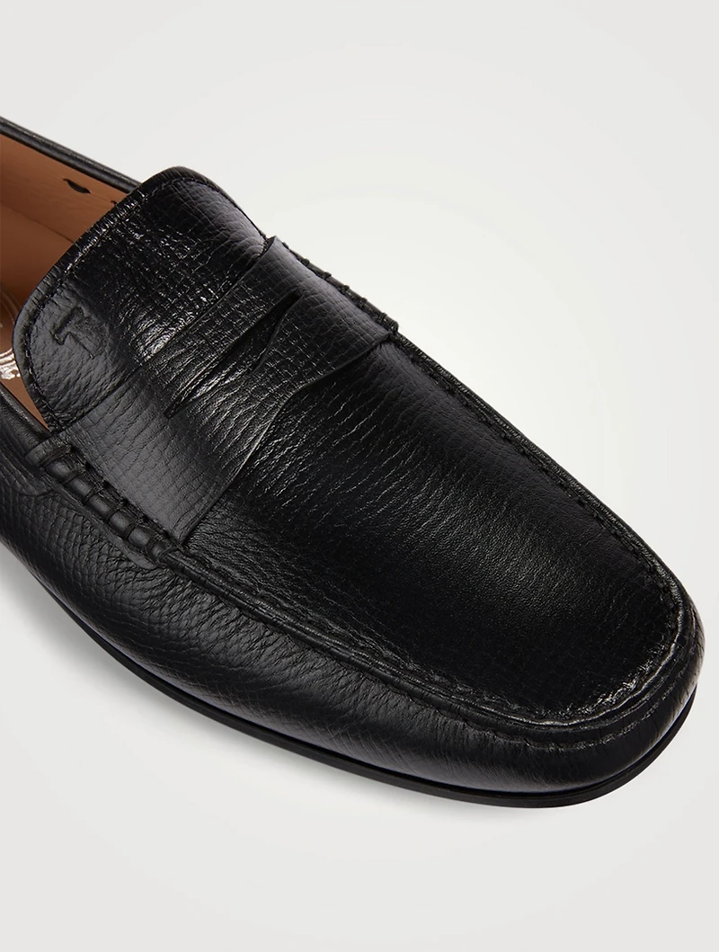 City Gommino Leather Penny Loafers