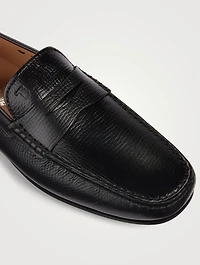 City Gommino Leather Penny Loafers