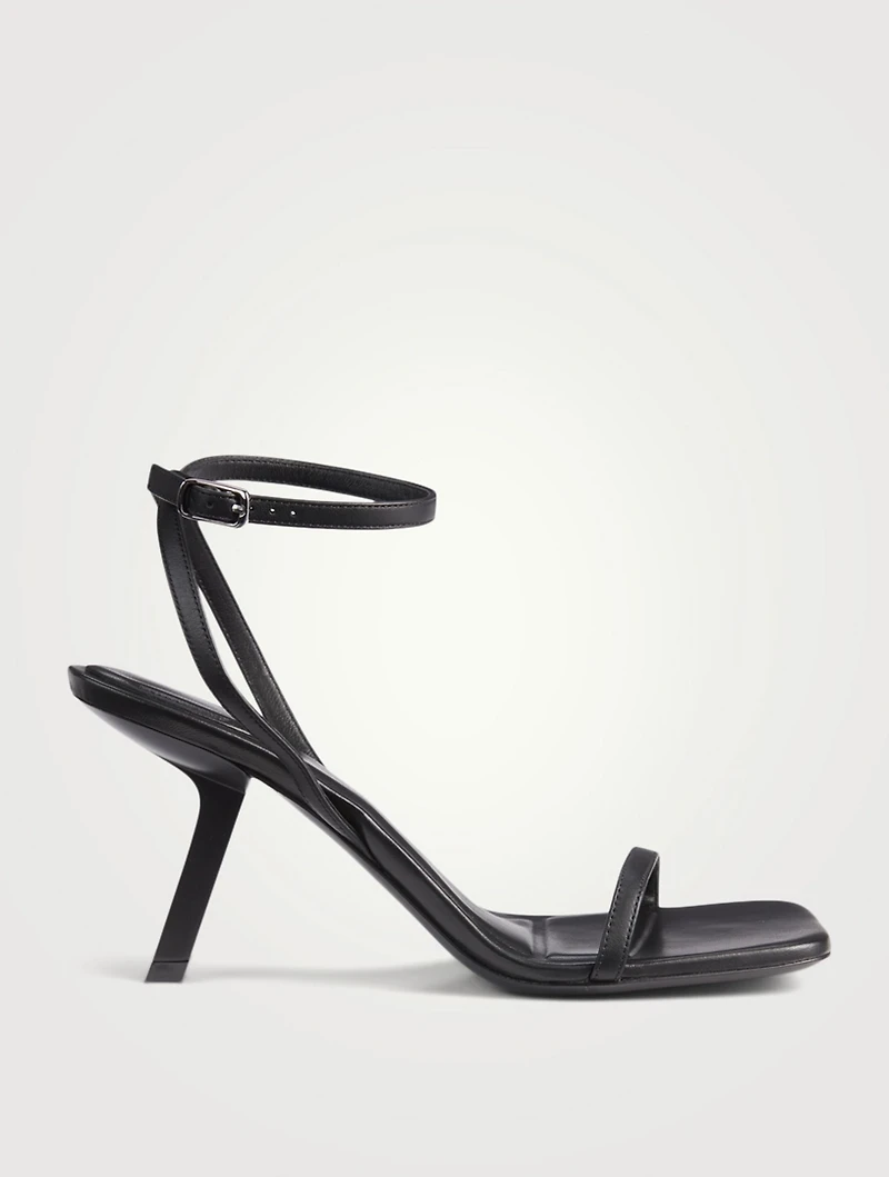 Void 80 Leather Heeled Sandals