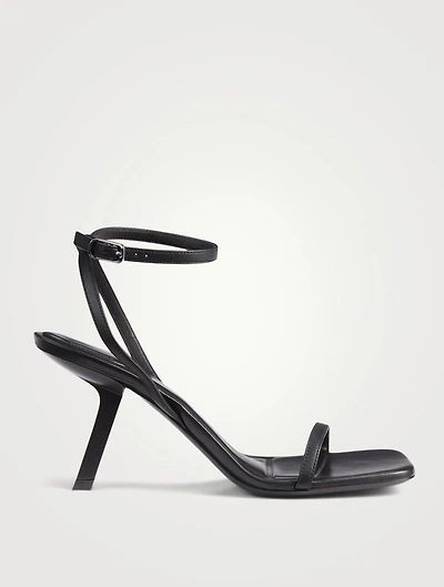 Void 80 Leather Heeled Sandals
