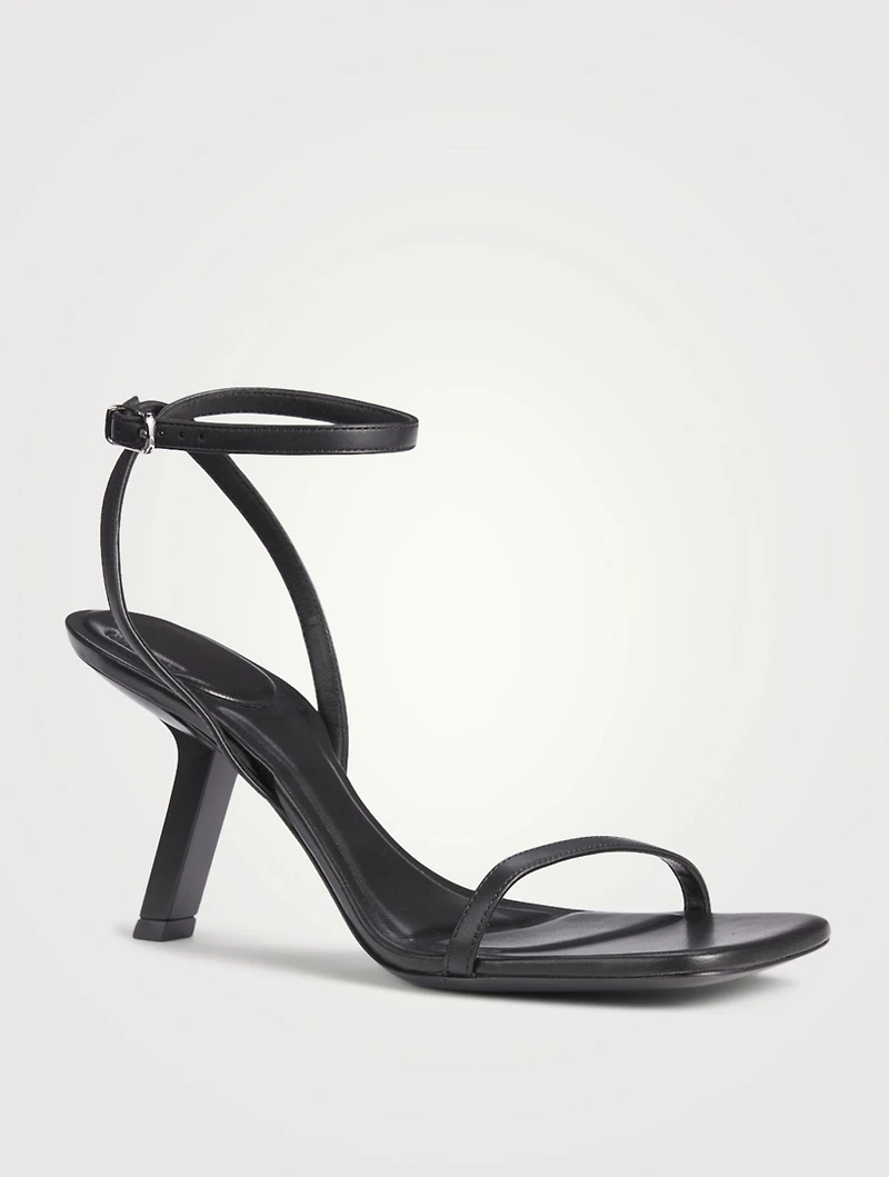 Void 80 Leather Heeled Sandals