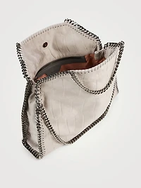 Falabella Croc-Embossed Tote Bag