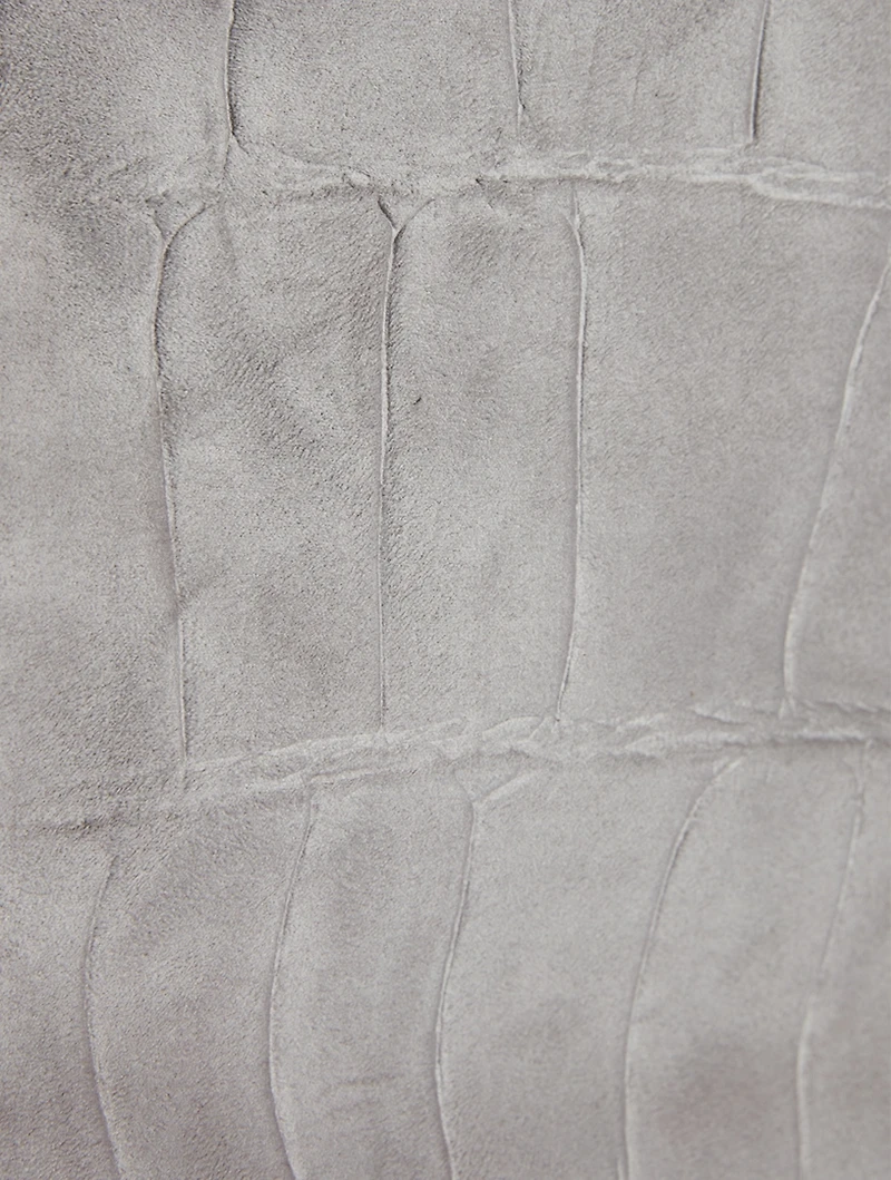 Mini Falabella Croc-Embossed Tote Bag