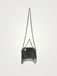 Mini Falabella Tote Bag With Crystal Fringe