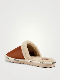 Woody Shearling Slippers