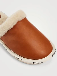 Woody Shearling Slippers