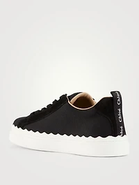 Lauren Canvas And Suede Sneakers