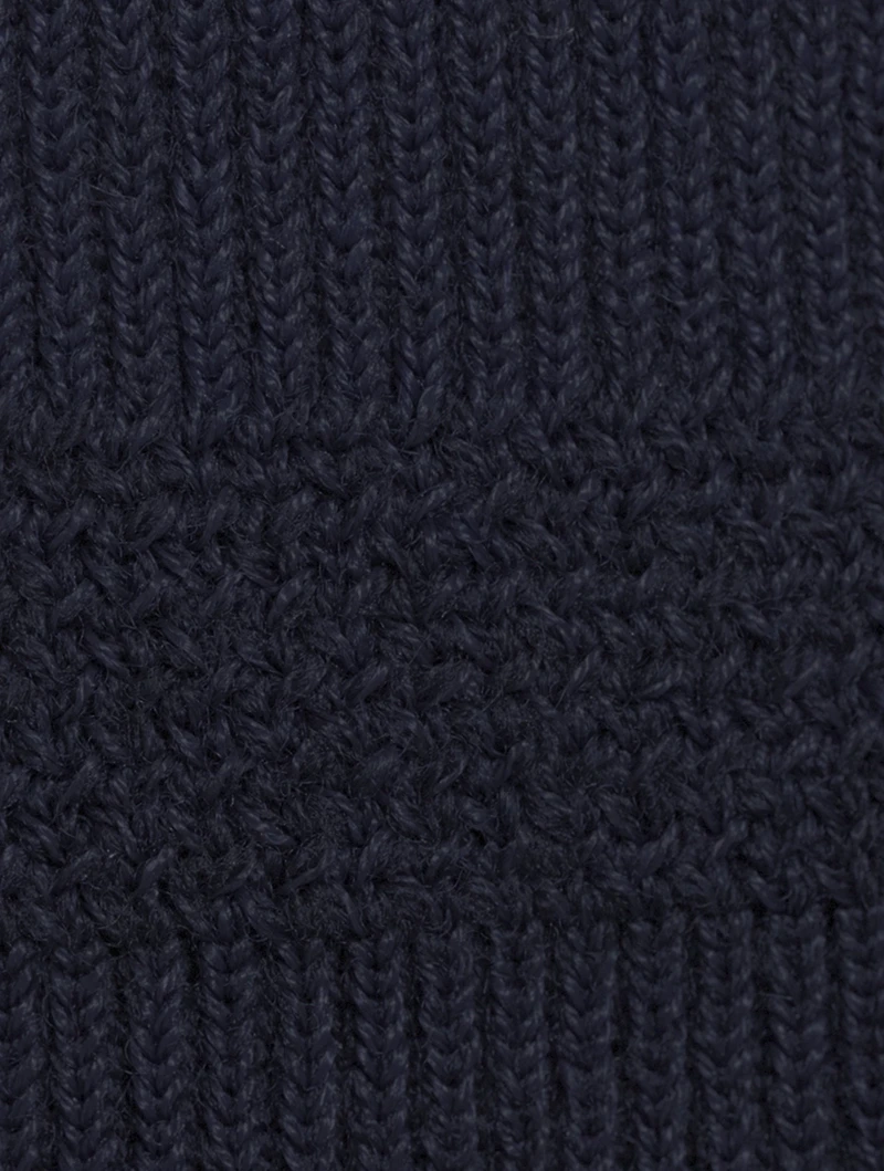 Drop-Waist Knit Mini Dress