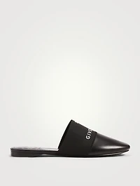 Bedford Leather Flat Mules