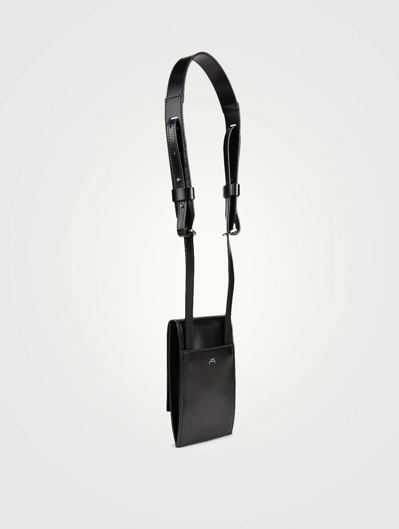 Stack Leather Crossbody Bag