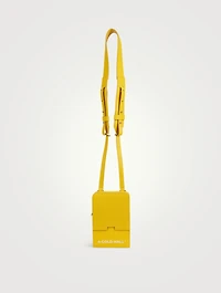 Cubist Leather Crossbody Bag