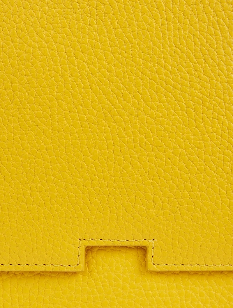 Cubist Leather Crossbody Bag