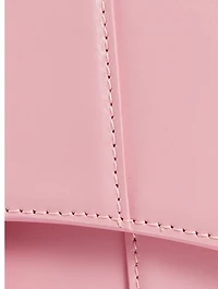 XS Hourglass Leather Top Handle Bag