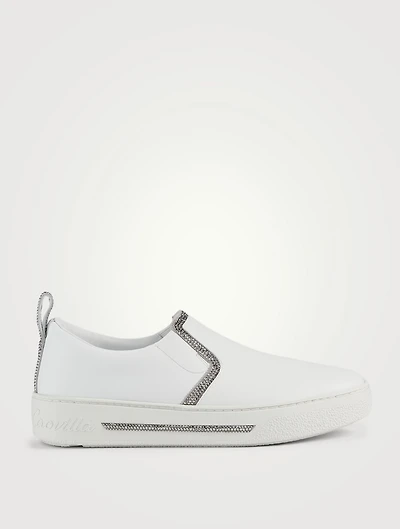 Leather Skate Sneakers