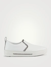 Leather Skate Sneakers