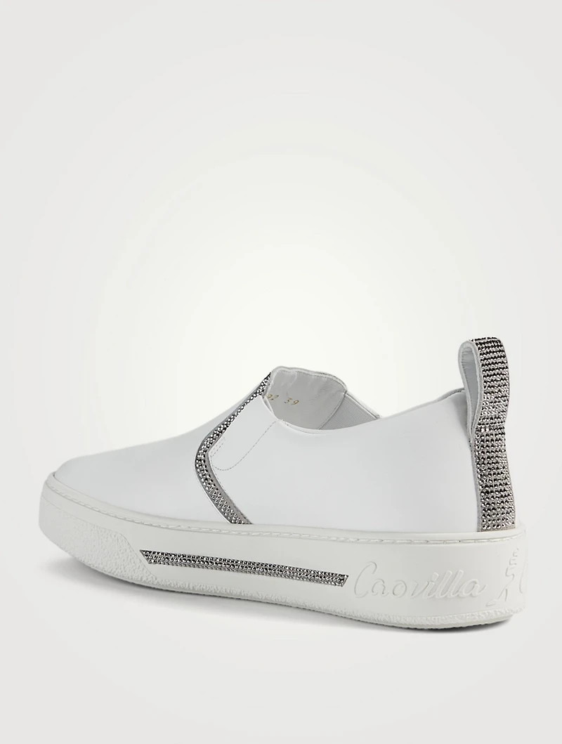 Leather Skate Sneakers